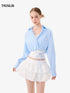 Sunny Layer Drawstring Shirt Set