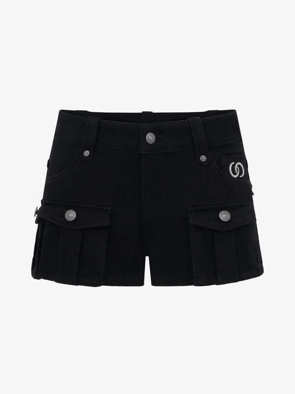 Edgy Utility Shorts