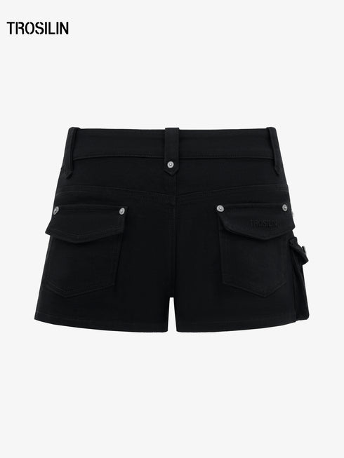 Edgy Utility Shorts