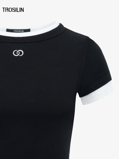 Layered Shadow Graphic T-Shirt