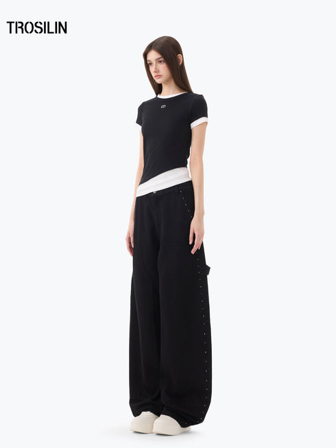 Layered Shadow Graphic T-Shirt