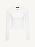 Hollow-Out Long Sleeve T-Shirt