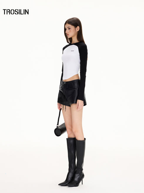 Contrast Slim-Fit T-Shirt