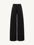 New Starry Rhinestone Wide-Leg Denim Pants