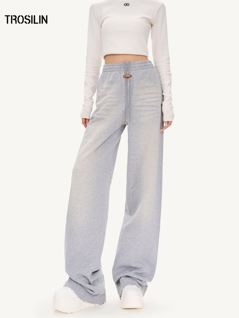 Washed Ease Denim Sweatpants