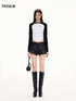 Faux Leather Shorts