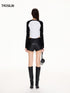Faux Leather Shorts