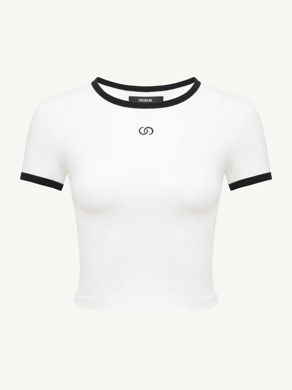 Contrast Short Sleeve T-Shirt