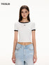Contrast Short Sleeve T-Shirt