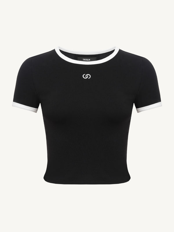 Contrast Short Sleeve T-Shirt
