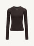 Cashmere Blend Long Sleeve T-shirt