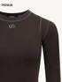 Cashmere Blend Long Sleeve T-shirt