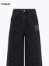 Classic Monogram Print Jeans