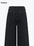Classic Monogram Print Jeans