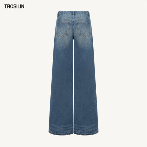 Monogram Patch Jeans