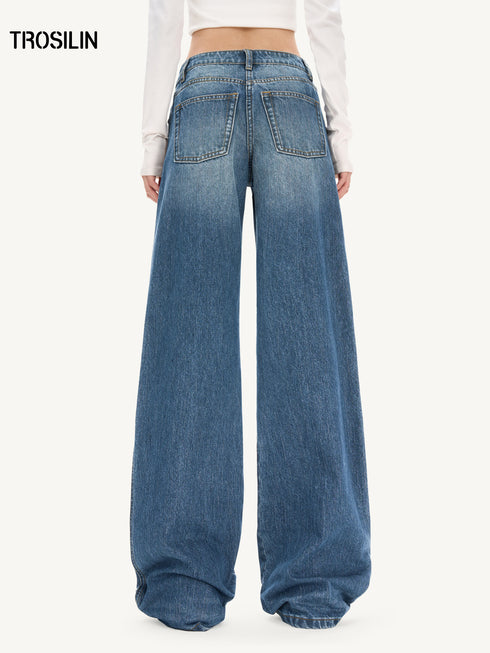 Monogram Patch Jeans