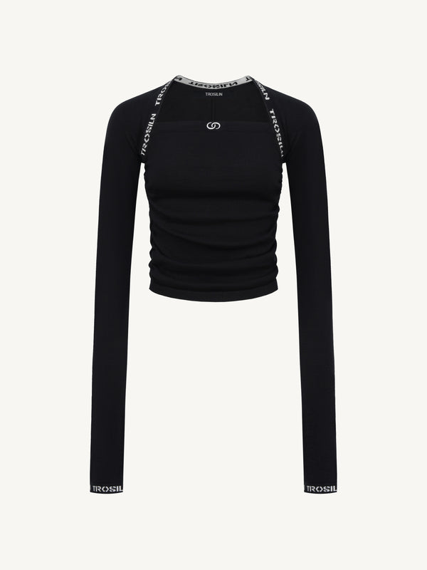 Signature Square Neck Knit Top