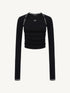 Signature Square Neck Knit Top