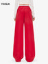 Avenue Red Layered Waistband Sweatpants