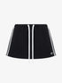 Black Track-Inspired Skort