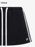 Black Track-Inspired Skort
