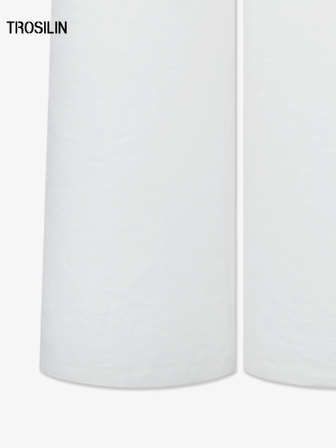 Stella Pearlescent Satin Pants