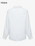 STELLA Shimmering Pearl Satin Shirt