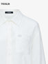 STELLA Shimmering Pearl Satin Shirt