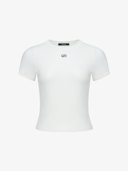 Signature Logo Black Tee