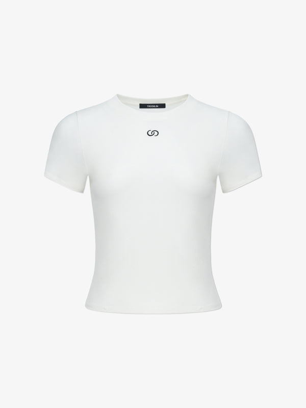 Signature Logo Black Tee