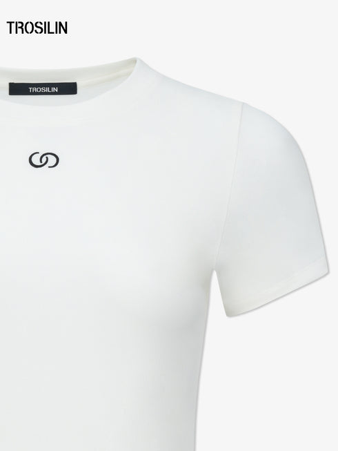 Signature Logo Black Tee