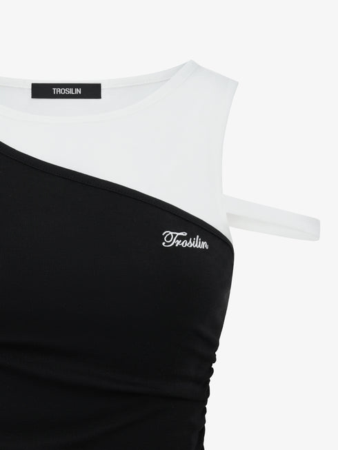 Day & Night Contrast Slim-Fit T-Shirt
